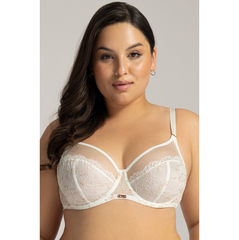 Ava Lingerie nevyztužená podprsenka 1396 Crystal 105850261