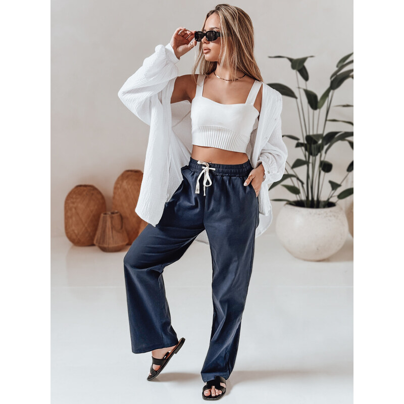 Dámské kalhoty wide leg BOHO DAY Dstreet UY2647 108977526