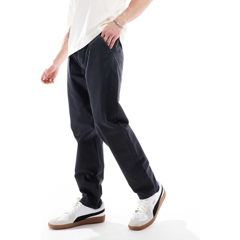 Brave Soul chino trousers in navy