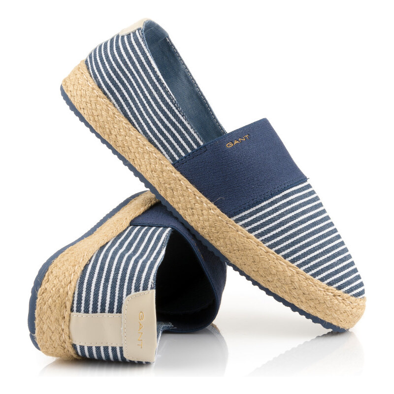 ESPADRILKY GANT RAFFIAVILLE ECRU/BLUE 105695097