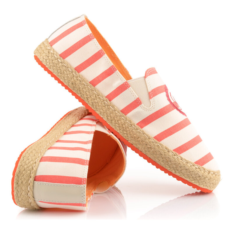 ESPADRILKY GANT RAFFIAVILLE OFFWHT./ORANGE 105695098