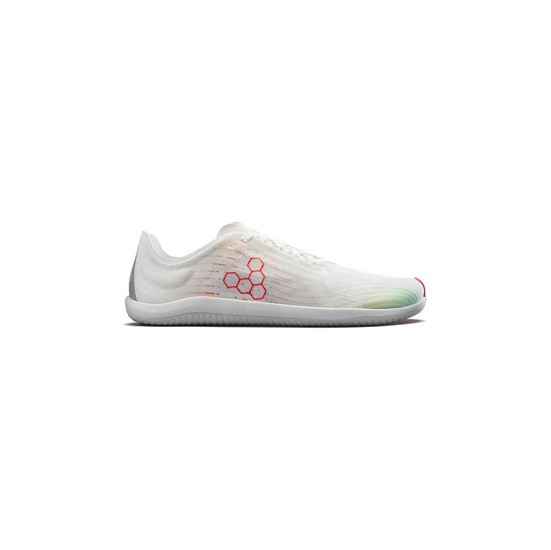 Vivobarefoot PRIMUS FLOW WOMENS BRIGHT WHITE/ NEON ORANGE 105873150