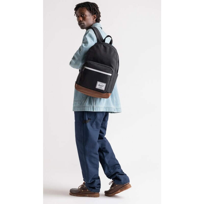 Herschel Pop Quiz Backpack Grey Crosshatch