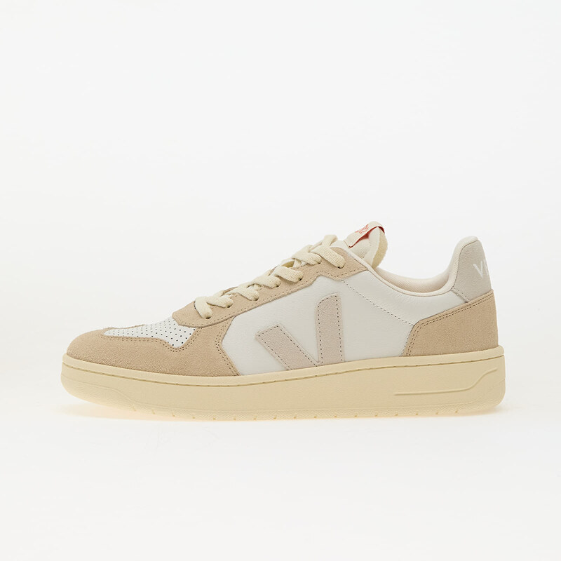 Veja W V-82 Leather Ex-White Natural Almond