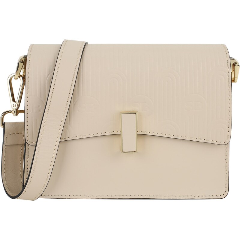 SARA BURGLAR Veronica Beige crossbody kabelka 105896373