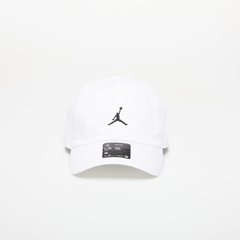 Kšiltovka Jordan Club Unstructured Curved-Bill Hat White/ Black