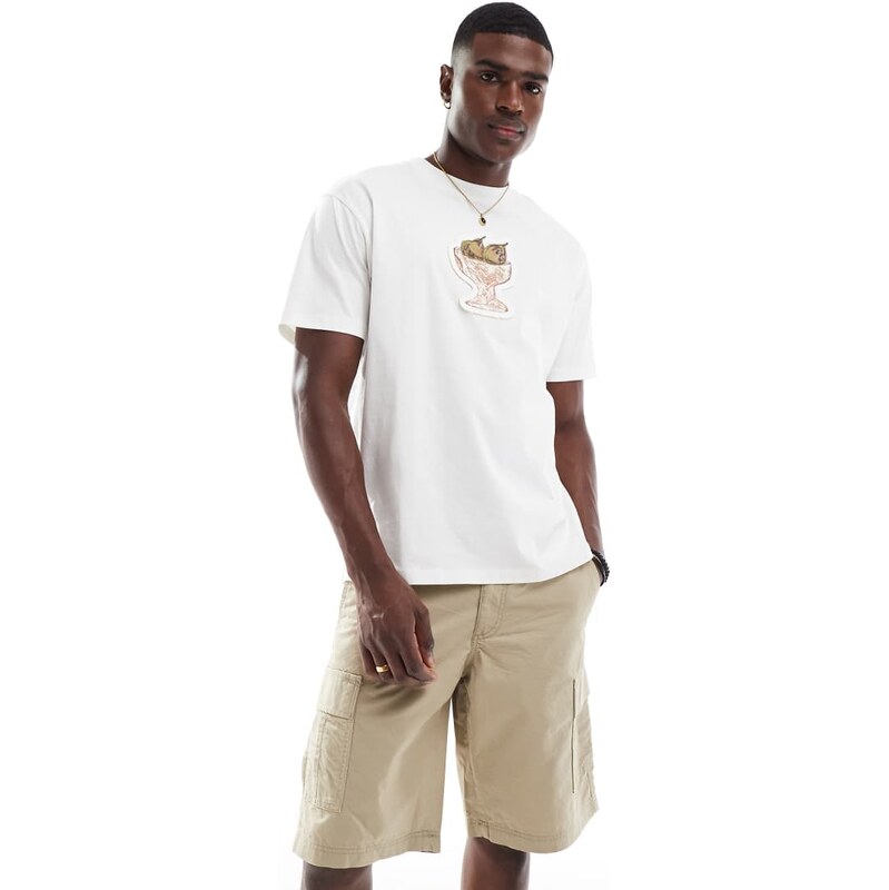 JJ Rebel cargo shorts in beige-Neutral