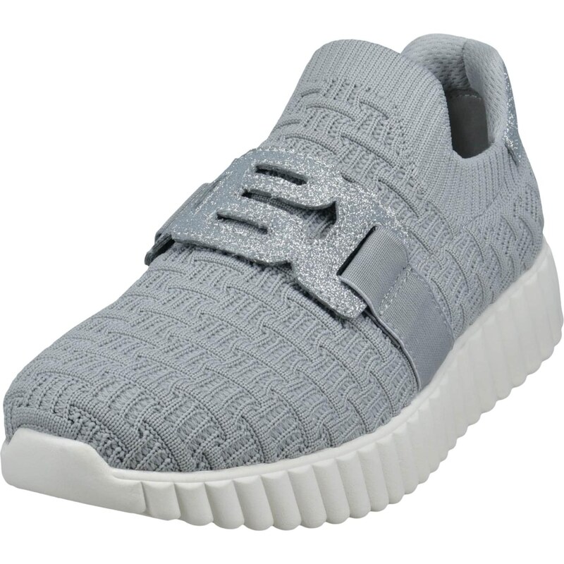 TT. BAGATT Slip on boty světle šedá / stříbrná 105887487