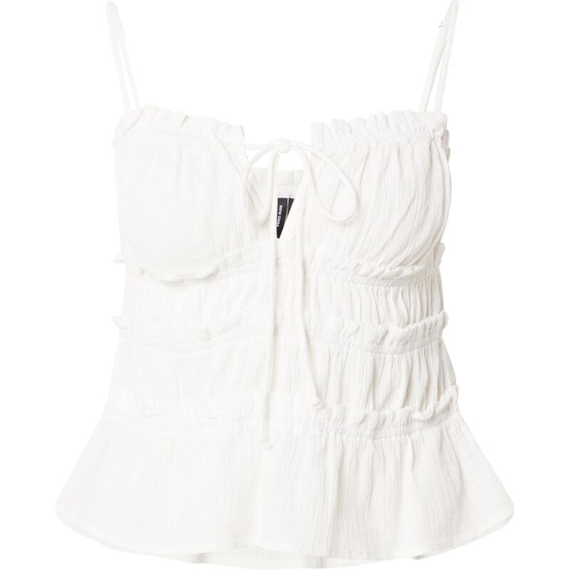 VERO MODA Top VMCLEMENTINE bílá