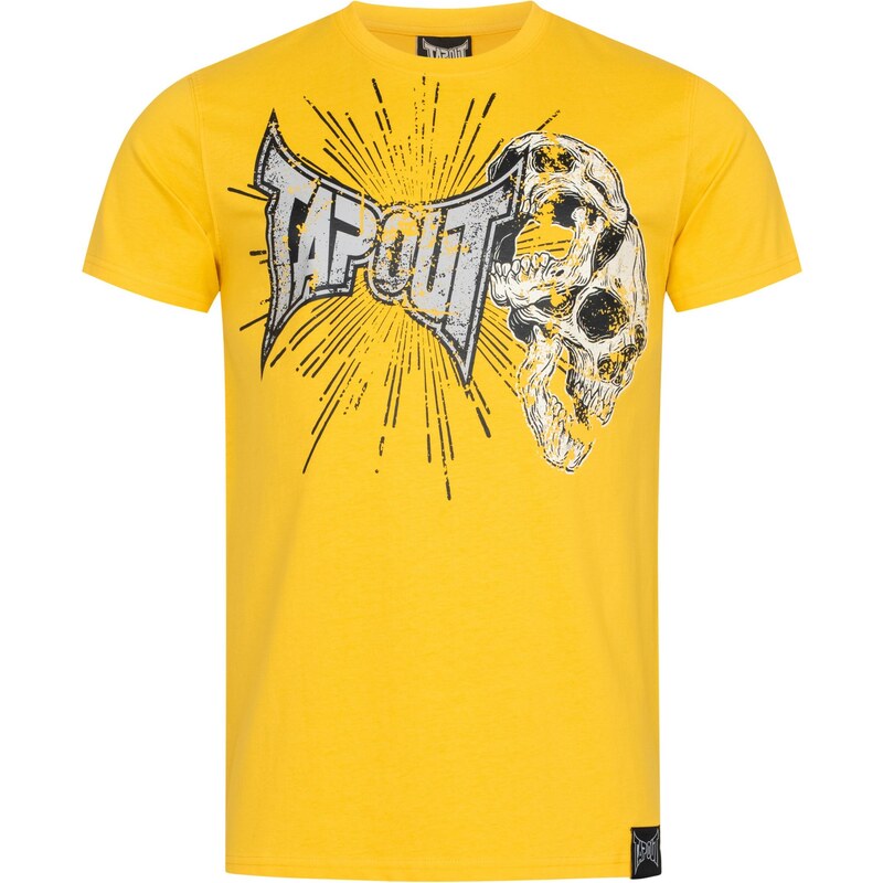 Tapout Tričko Blade žlutá / černá / bílá