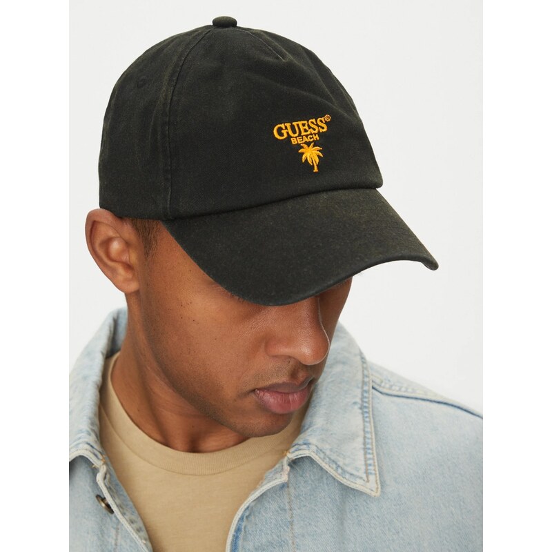 Guess Palm Logo Baseball BLACK