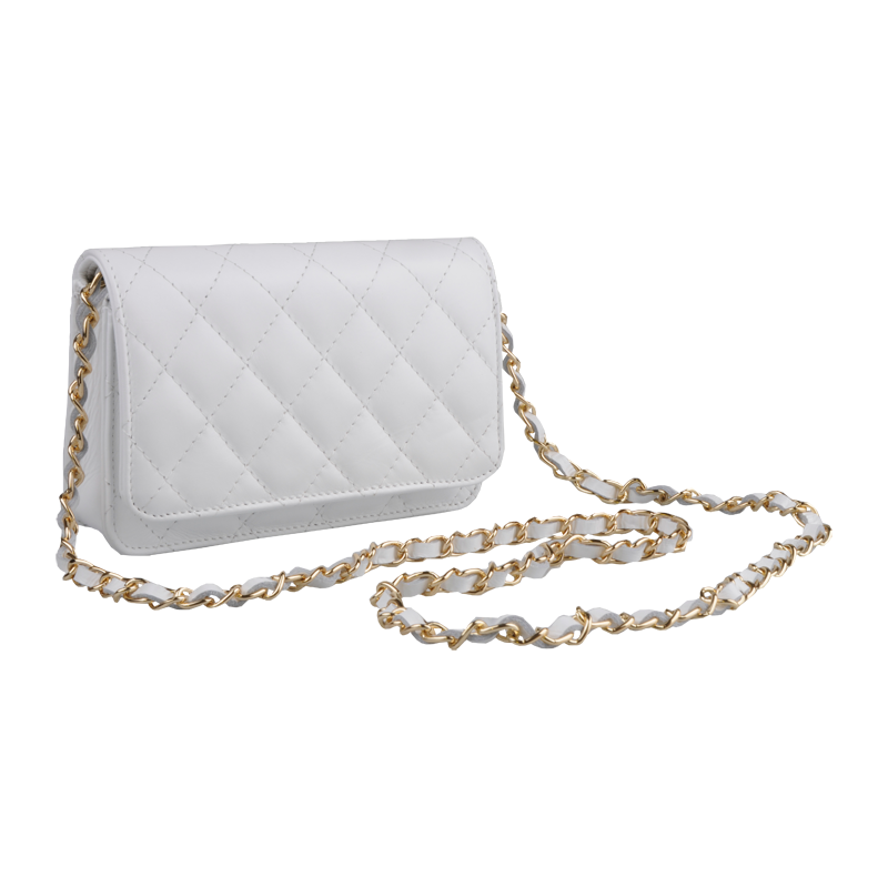 Bílá kožená italská crossbody kabelka Milva Bianca NovaKabelka.cz 105896911