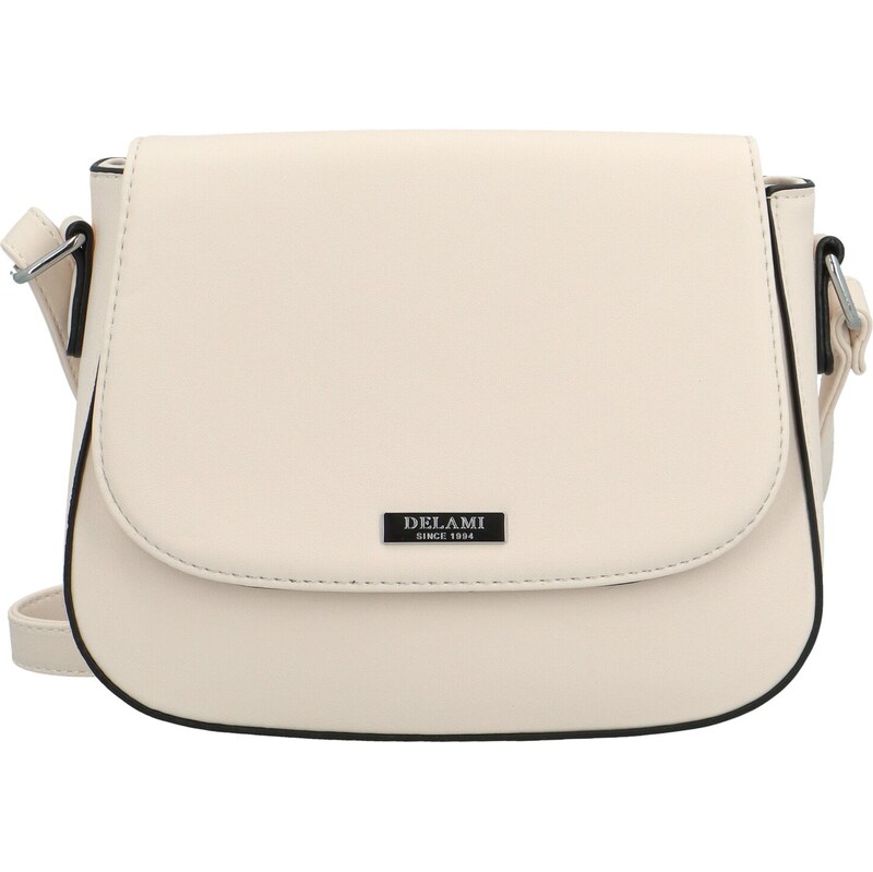 Módní dámská crossbody kabelka Delami Little Charm, pudrová