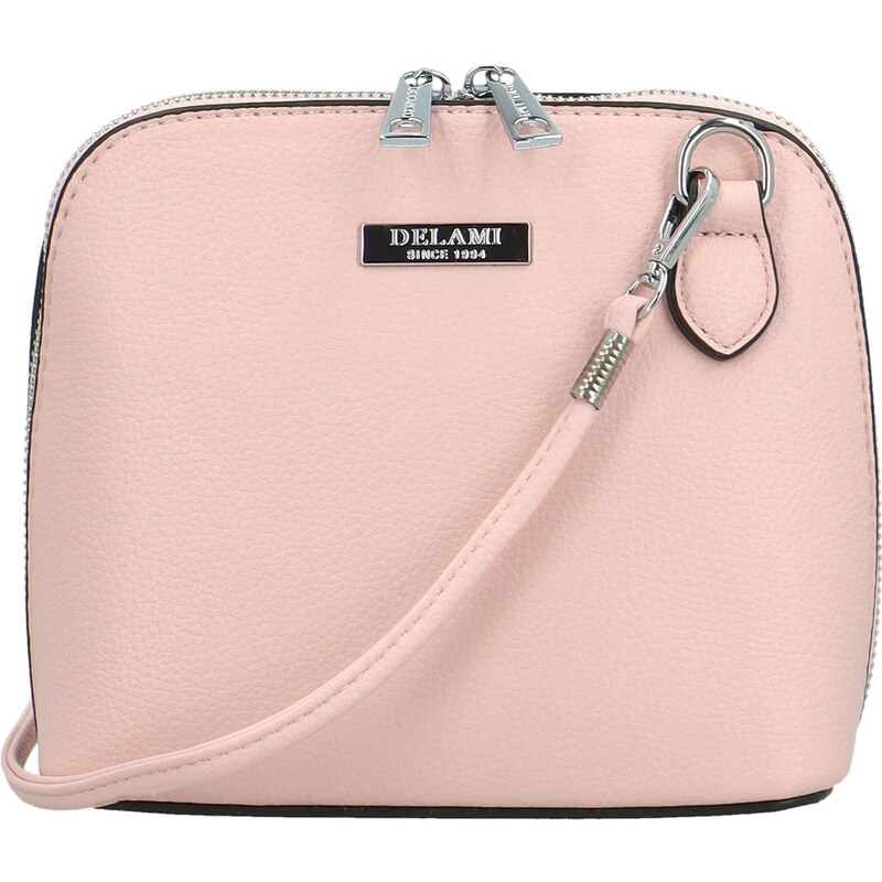 Dámská crossbody kabelka růžová - Delami Petite Muse růžová