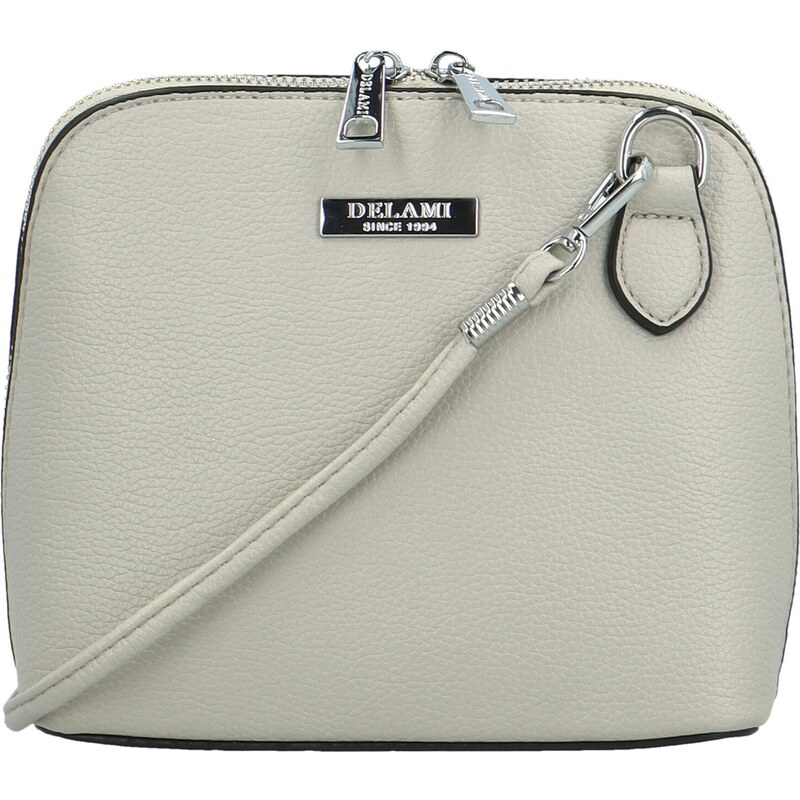 Dámská crossbody kabelka světle růžová - Delami Petite Muse šedá