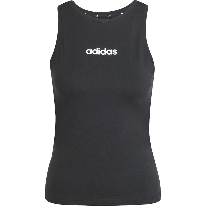 adidas Performance adidas Essentials Linear Slim Cotton Tank Top BLACK 105906608