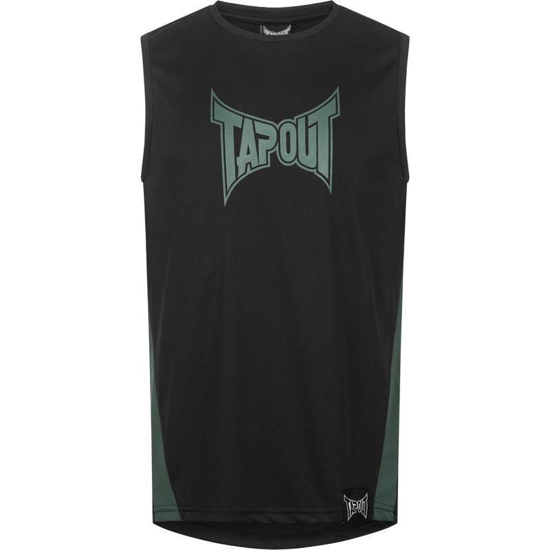 Tapout Tričko smaragdová / černá