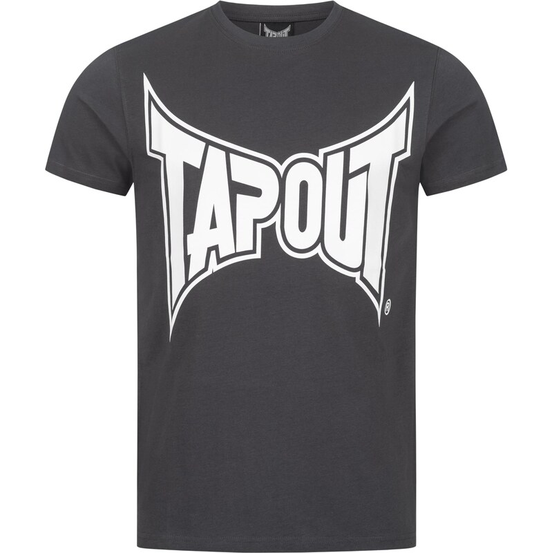 Tapout Tričko antracitová / bílá