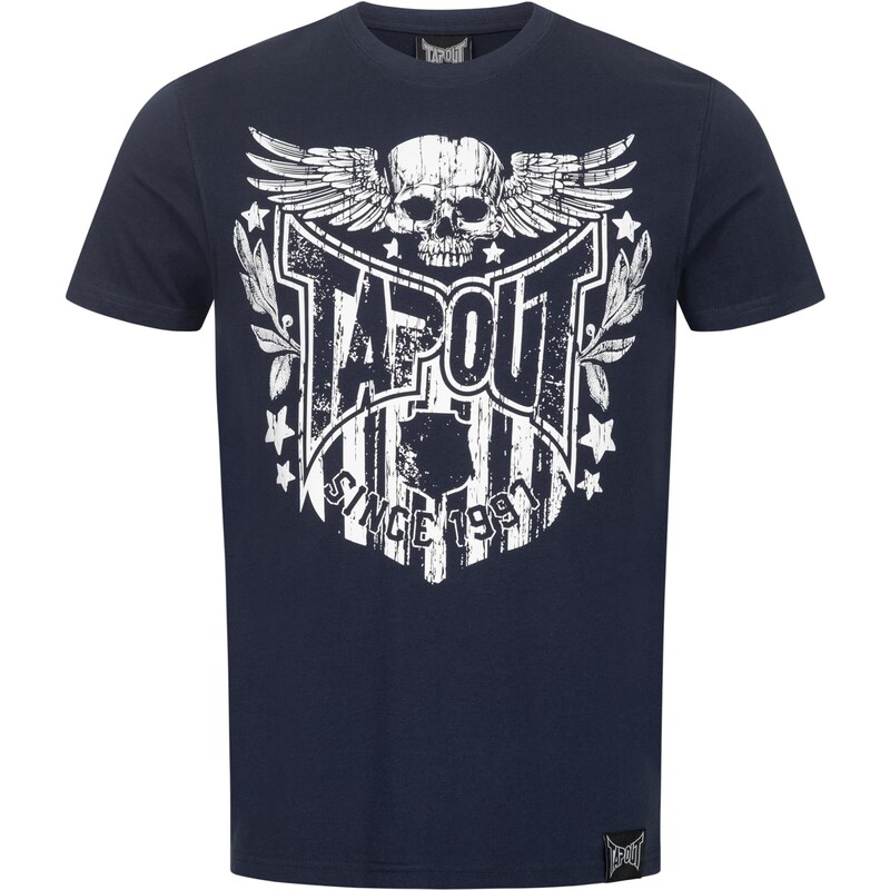 Tapout Tričko Westlake námořnická modř / bílá