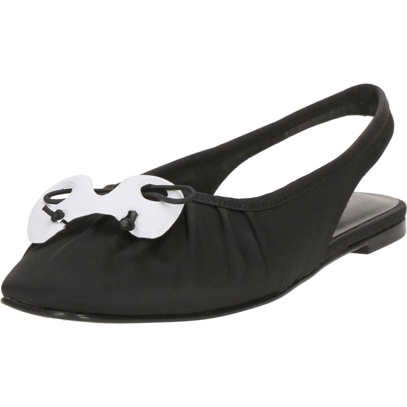 ALDO Baleríny s řemínky ARLET černá / offwhite 105907808