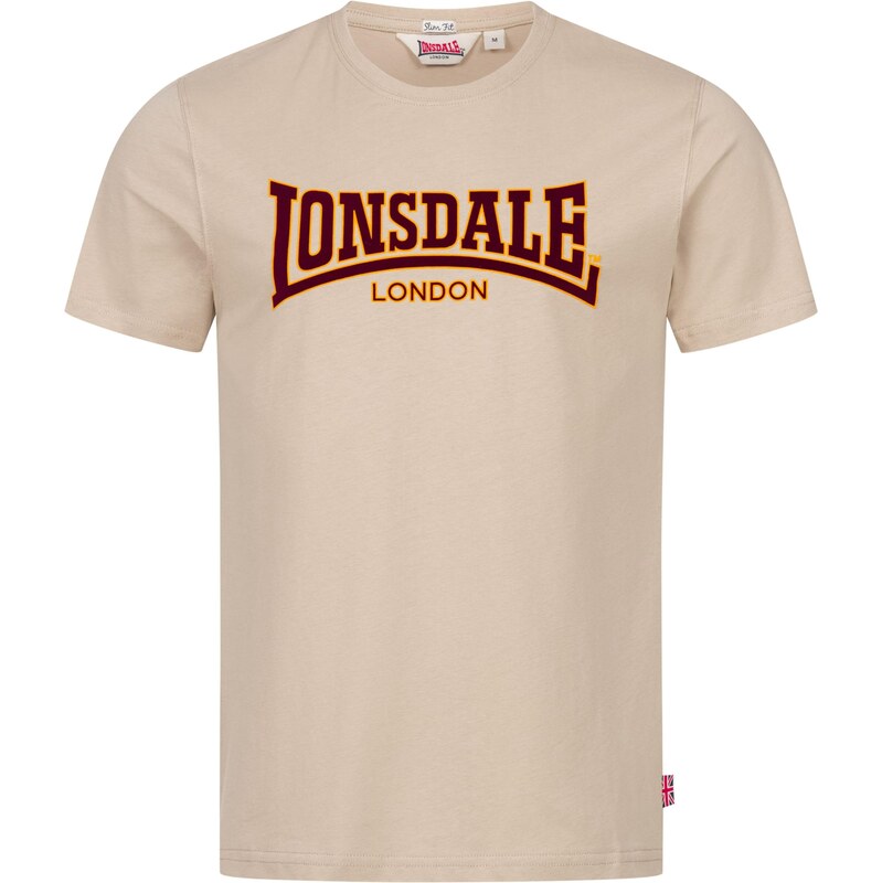 LONSDALE Tričko Classic písková