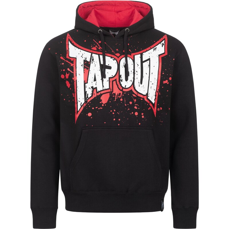 Tapout Mikina jasně červená / černá / bílá