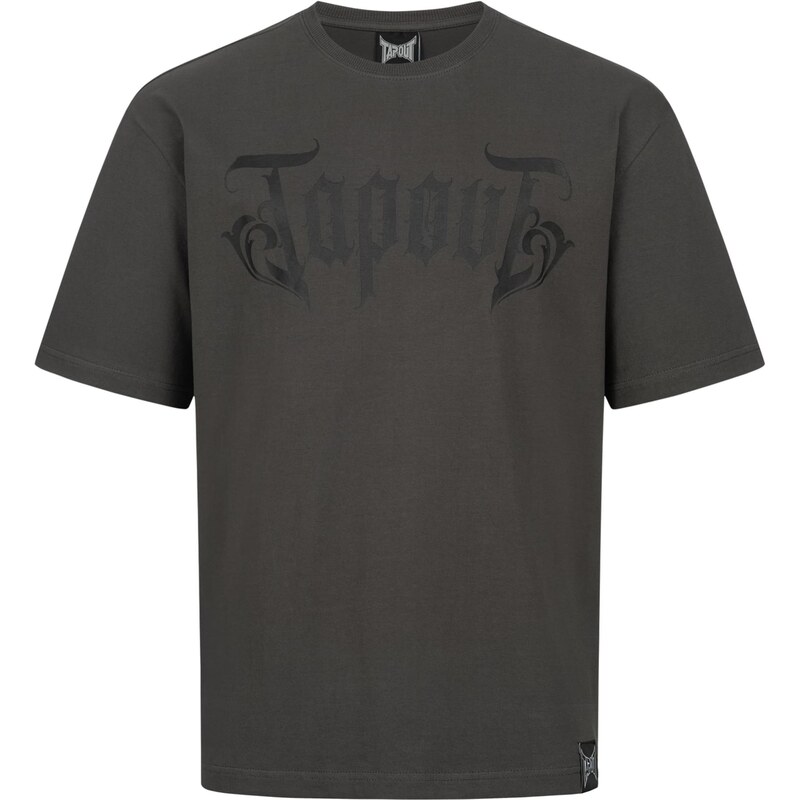 Tapout Tričko Simply Believe tmavě šedá / černá 106642233