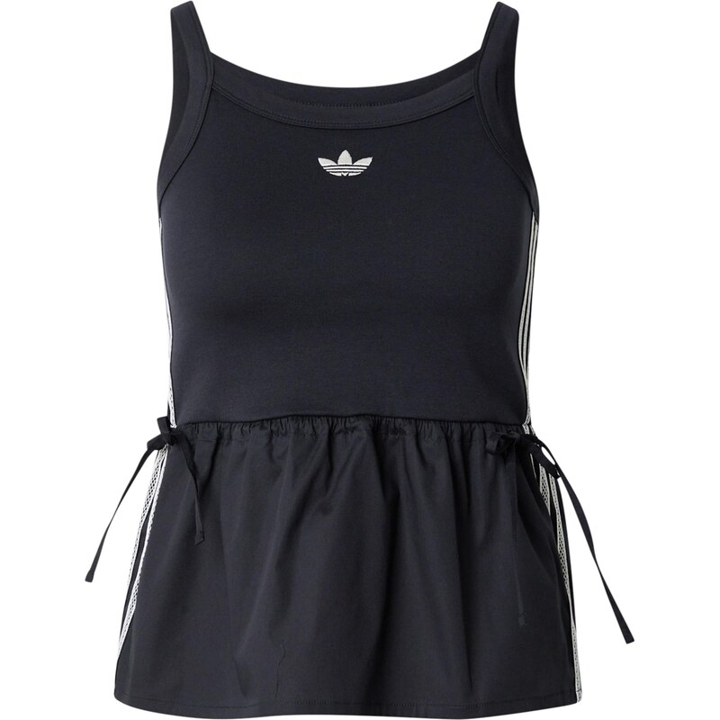 ADIDAS ORIGINALS Top černá / bílá