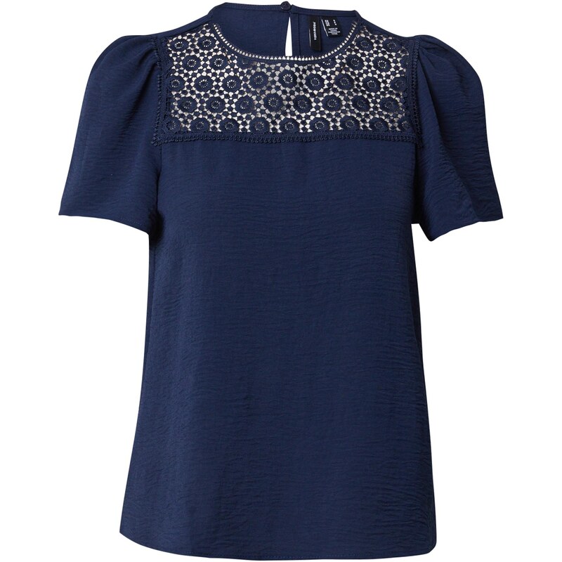 VERO MODA Halenka VMALVA námořnická modř