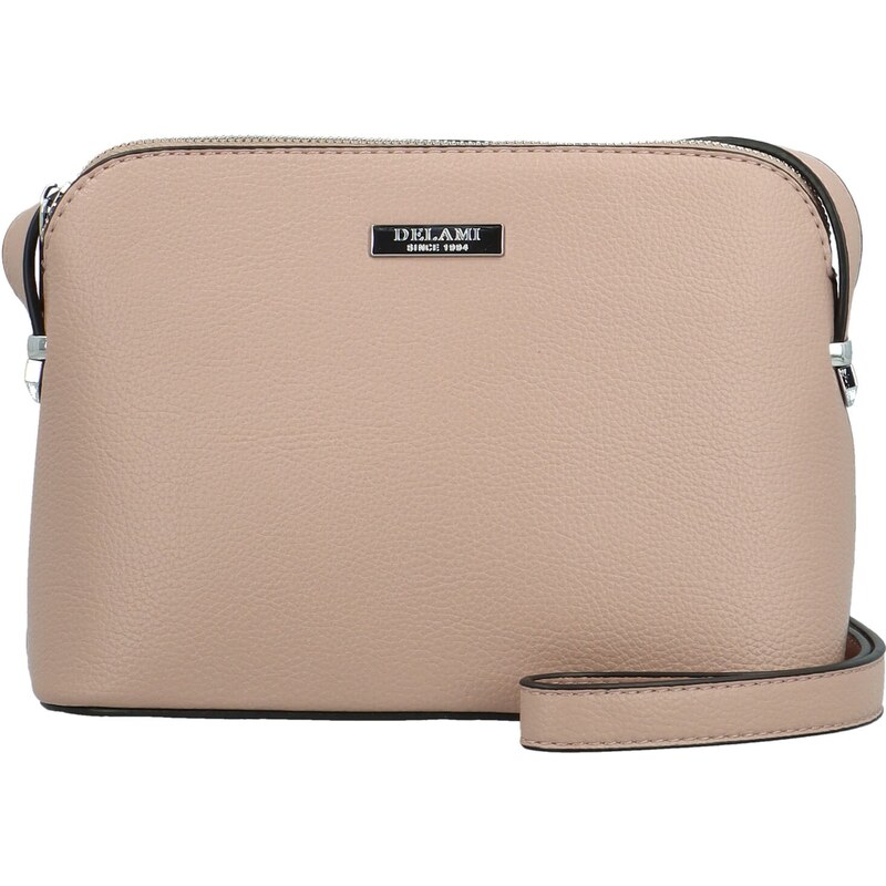 Módní dámská crossbody kabelka Delami Glamore, starorůžová