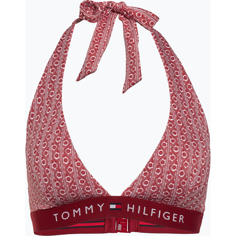 Horní díl plavek Tommy Hilfiger Halter Rp Print floral stripe