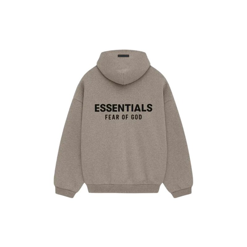 Mikina Fear of God Essentials Fleece Hoodie (FW24) "Heather Gray"