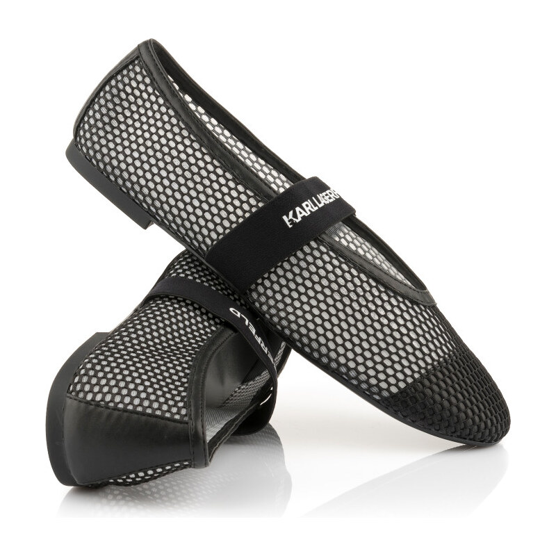 BALERÍNY KARL LAGERFELD KARO MESH PUMP 105695313