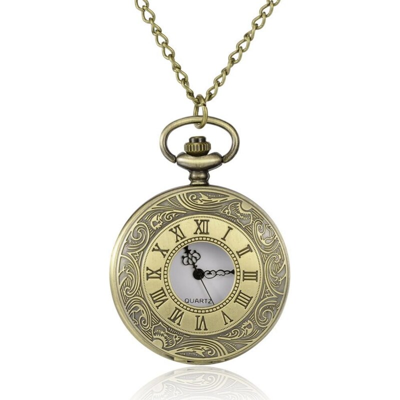 JewelsHall Náhrdelník kapesní hodinky