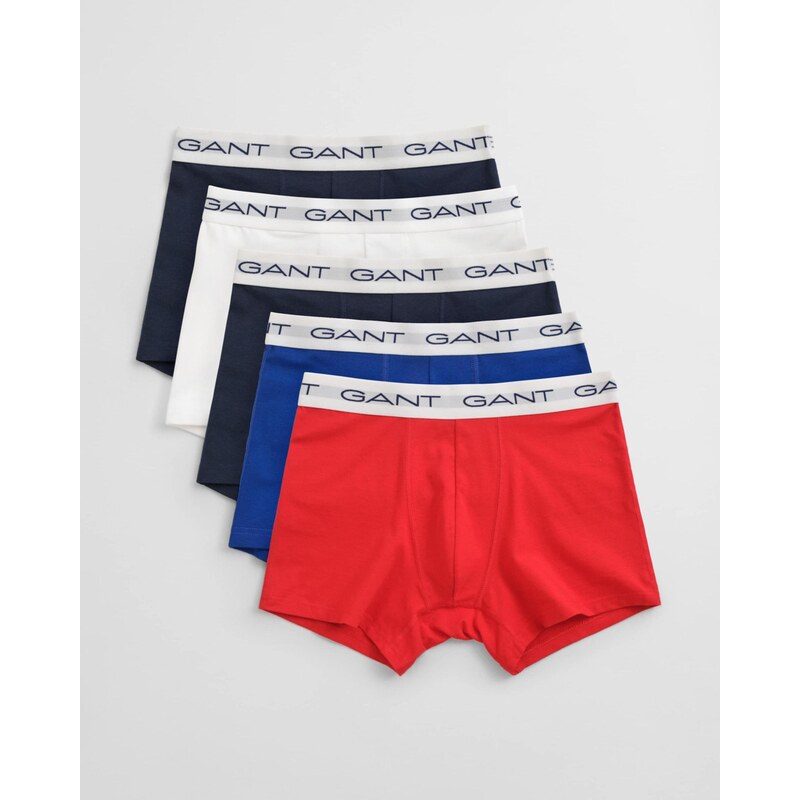 GANT Boxerky modrá / marine modrá / červená / bílá