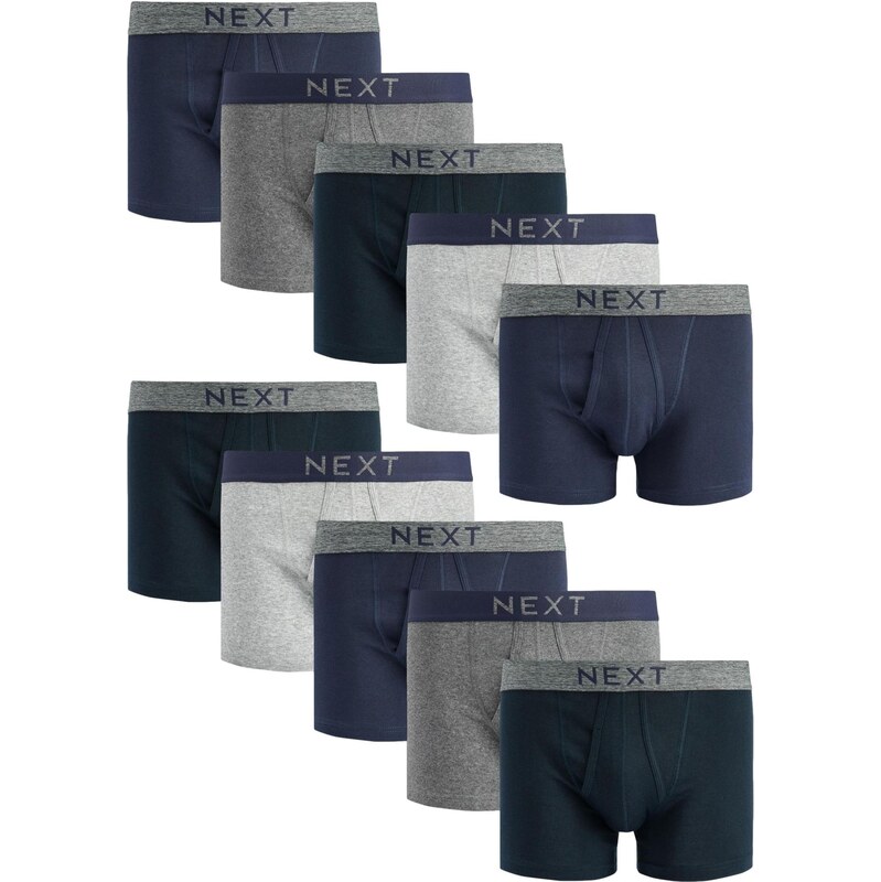 Next Boxerky marine modrá / námořnická modř / světle šedá /