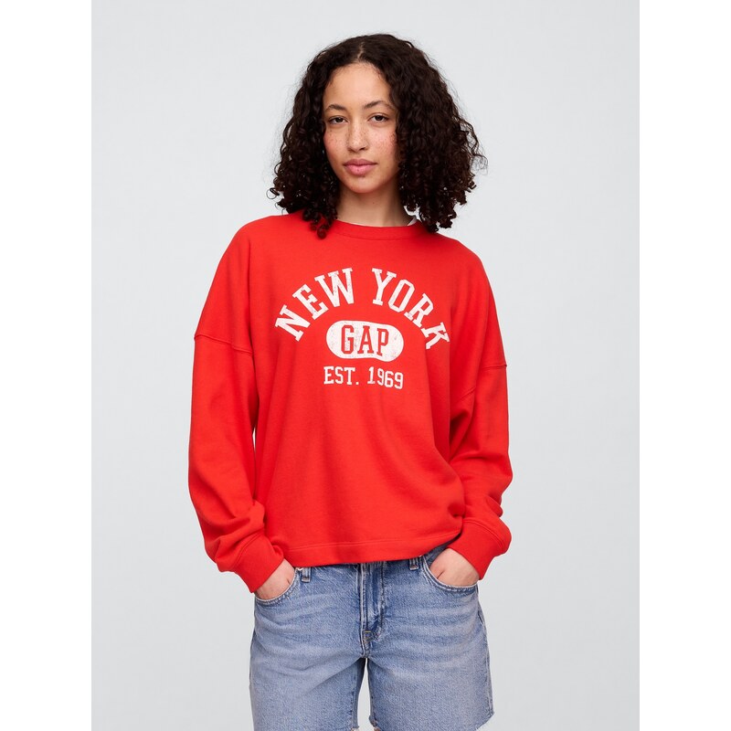 GAP Oversize mMikina s logem Americana - Dámské