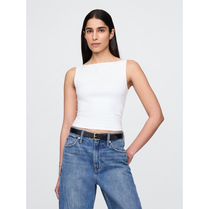 GAP Strečový crop top - Dámské