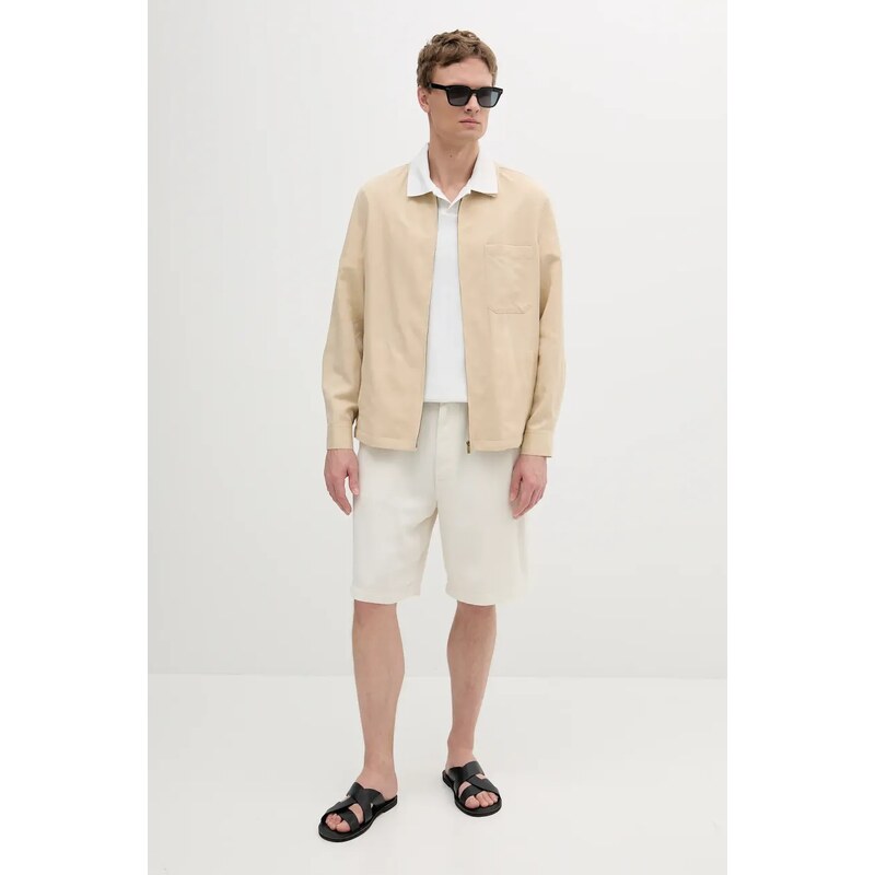Bunda se lněnou směsí Marciano by Guess