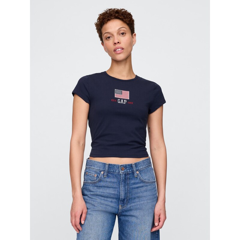 GAP Crop tričko Americana - Dámské