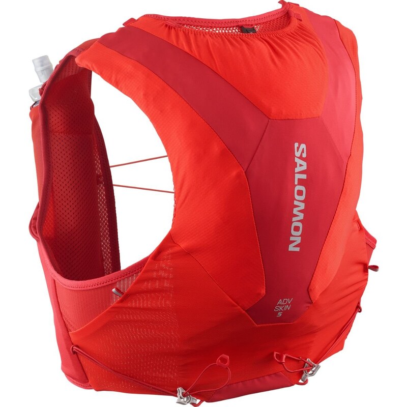 Běžecká vesta Salomon Adv Skin 5 Velikost: M flame scarlet/haute red 108086257