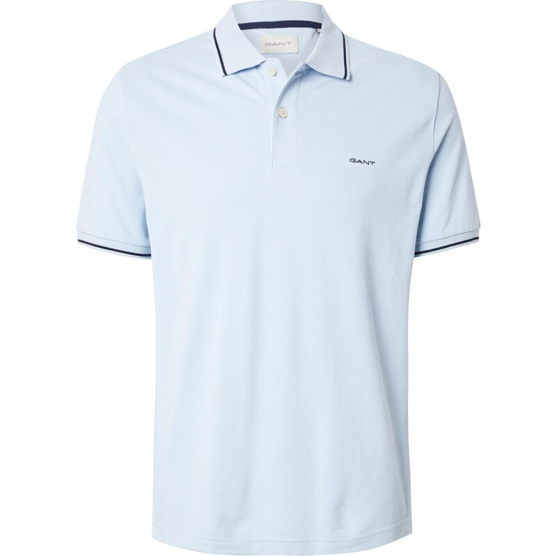 GANT Tričko Rugger marine modrá / nebeská modř