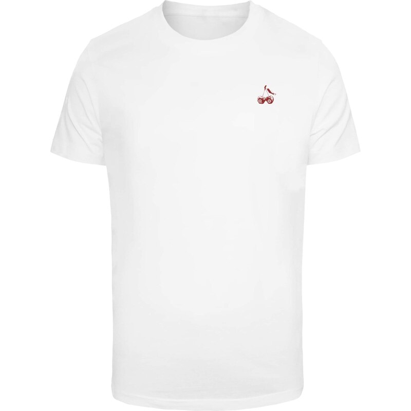 Mister Tee Tričko Life´s Sweet Cherries červená třešeň / bílá