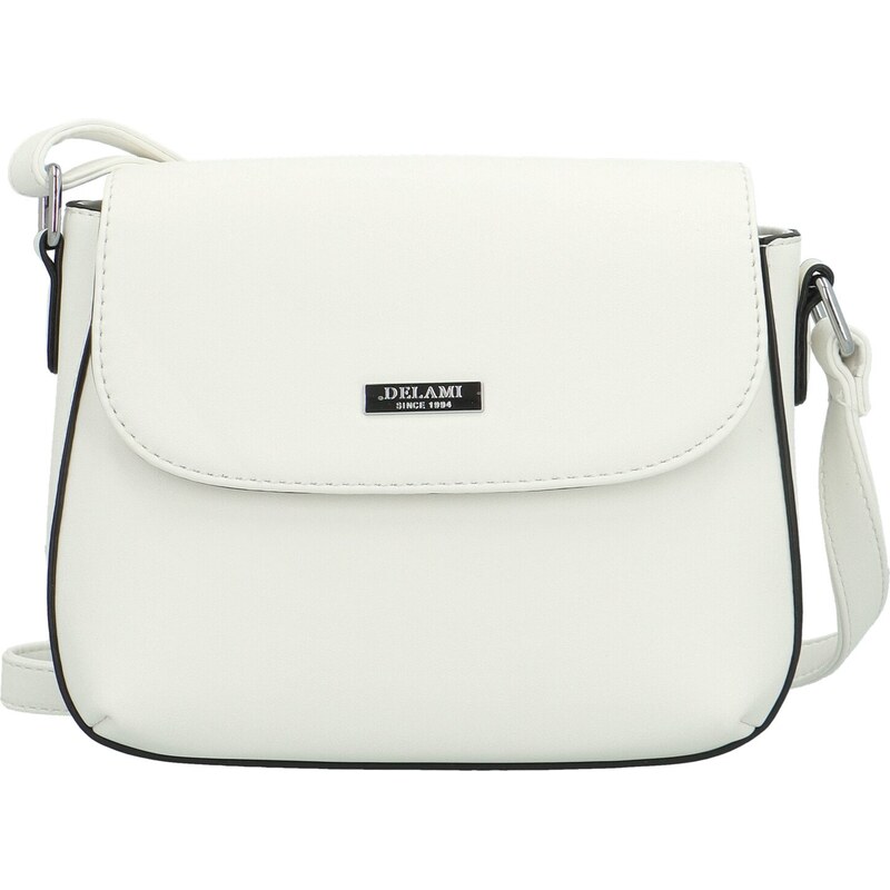Dámská crossbody kabelka bílá - Delami Little Mia bílá