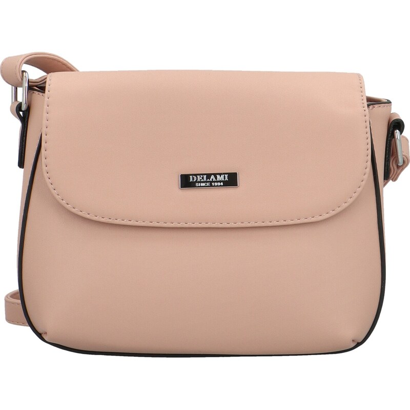 Módní dámská crossbody kabelka Delami Little Mia, růžová