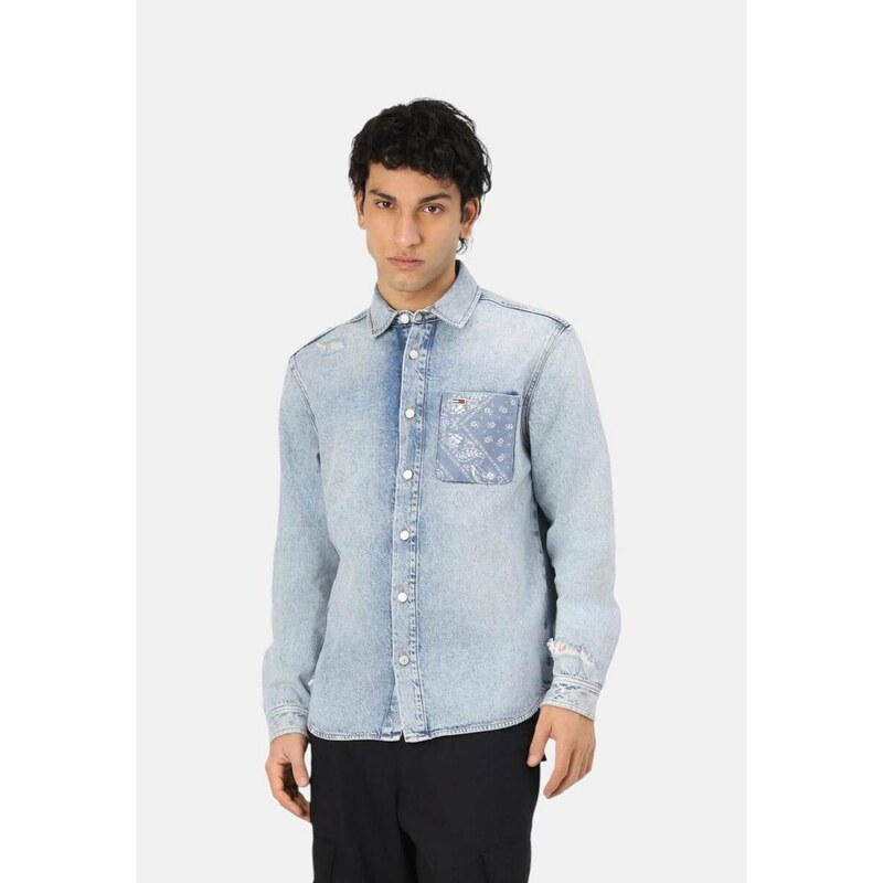 Tommy Jeans pánská džínová košile
