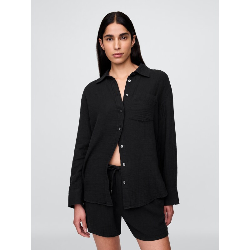GAP Mušelínová oversize košile - Dámské