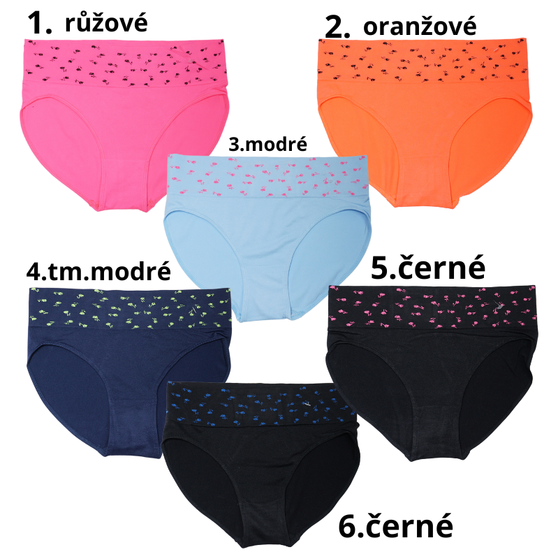 Beiteli Dámské bezešvé kalhotky Greenice 6820