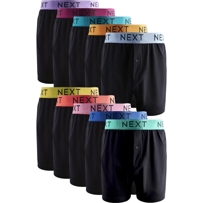 Next Boxerky modrá / žlutá / červená / černá