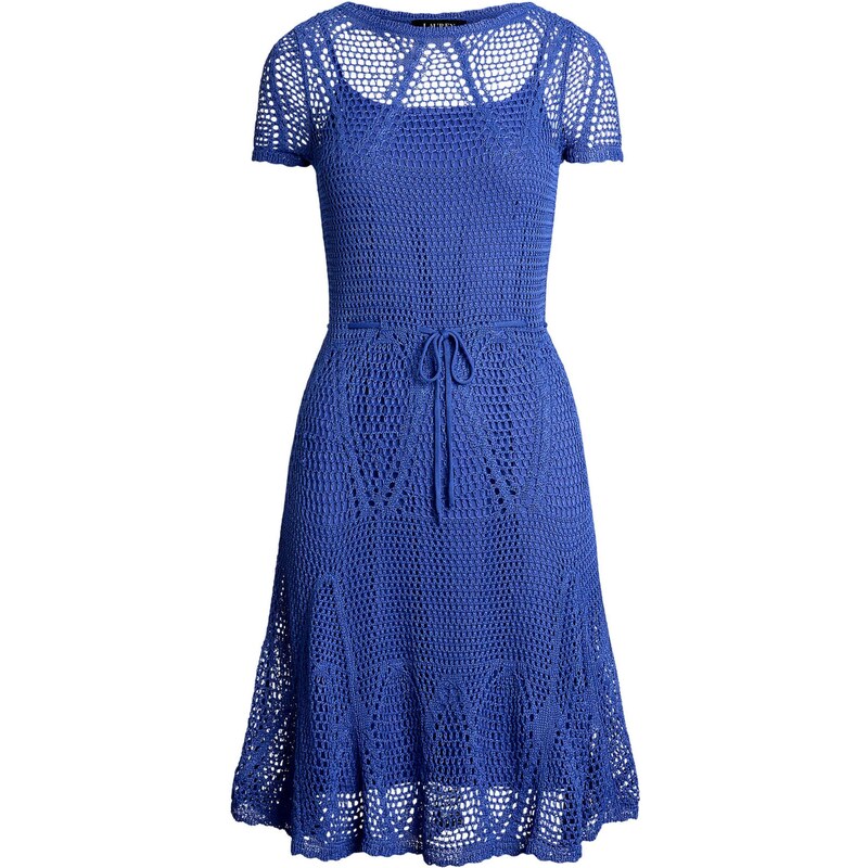Lauren Ralph Lauren Úpletové šaty modrá